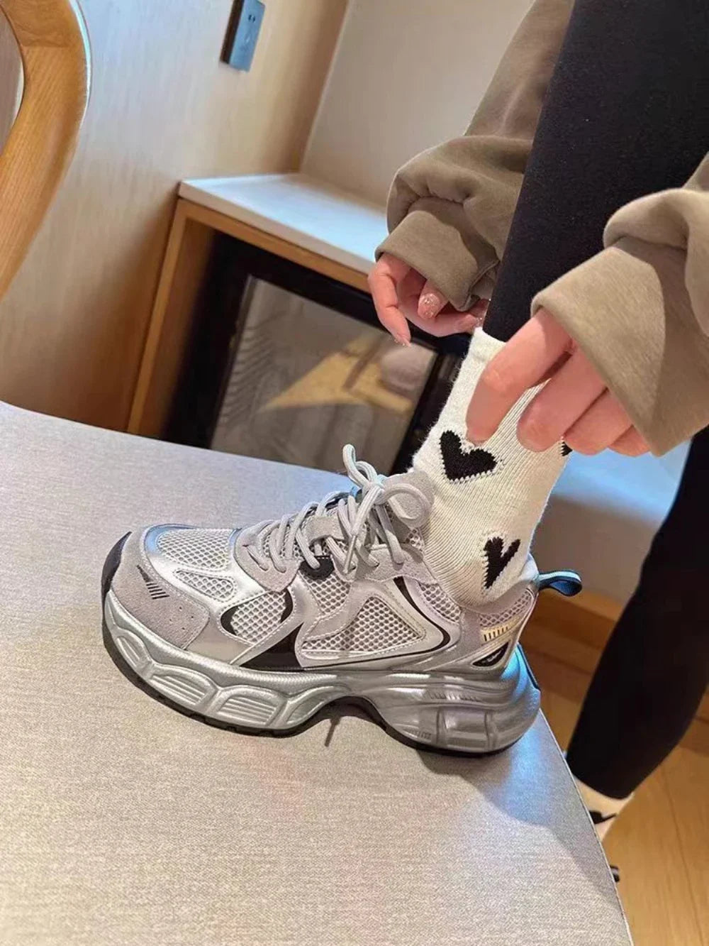 Nova Cyber Metallic Runners For Women