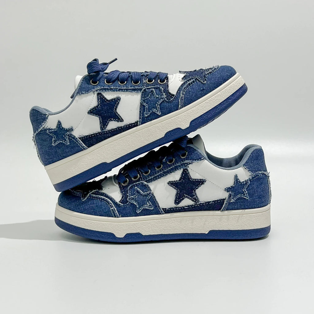 NovaStar™ Retro Denim Sneakers For Woman