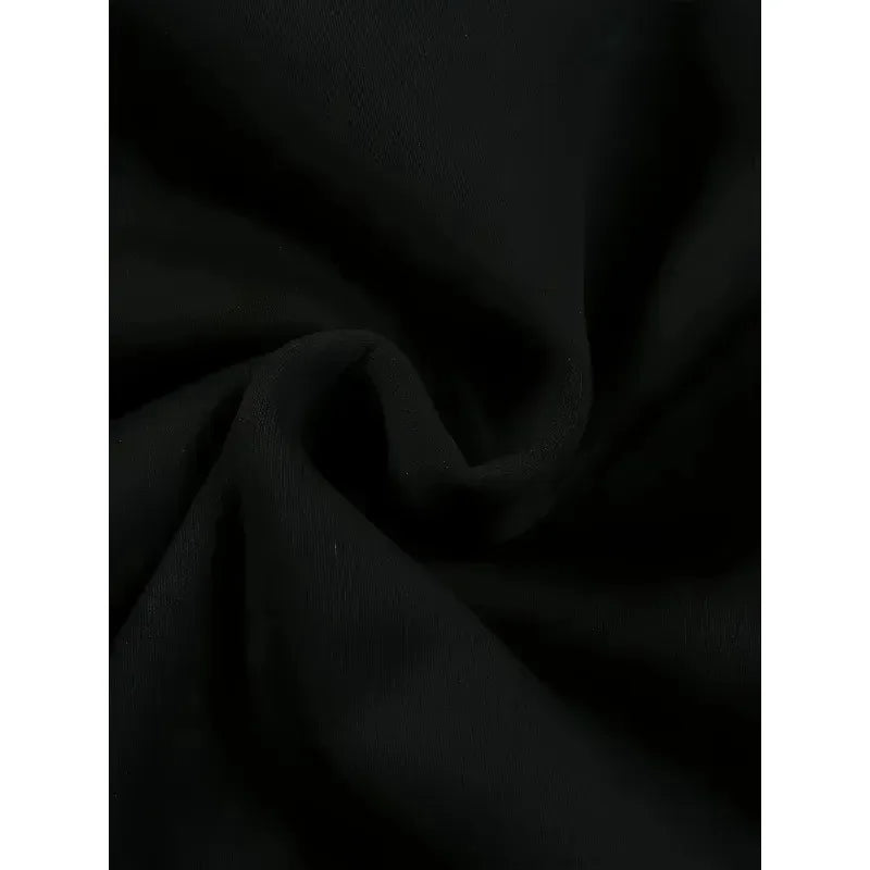 Nova Gothic Darkweb Rhinestone Hoodie For Men
