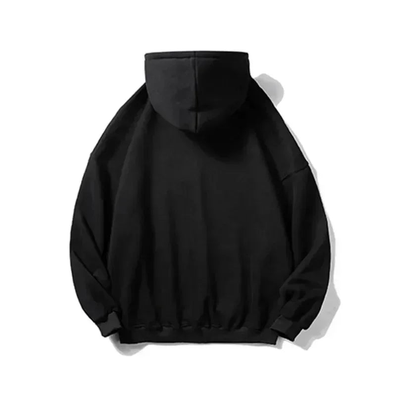 Nova Gothic Darkweb Rhinestone Hoodie For Men