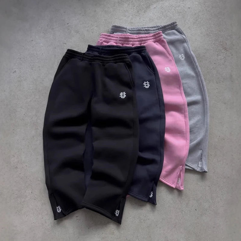 Suvene pants Y2K Style High Waist Trousers For Men