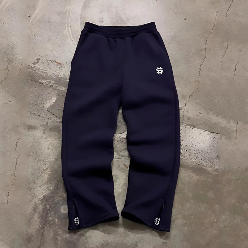 Suvene pants Y2K Style High Waist Trousers For Men