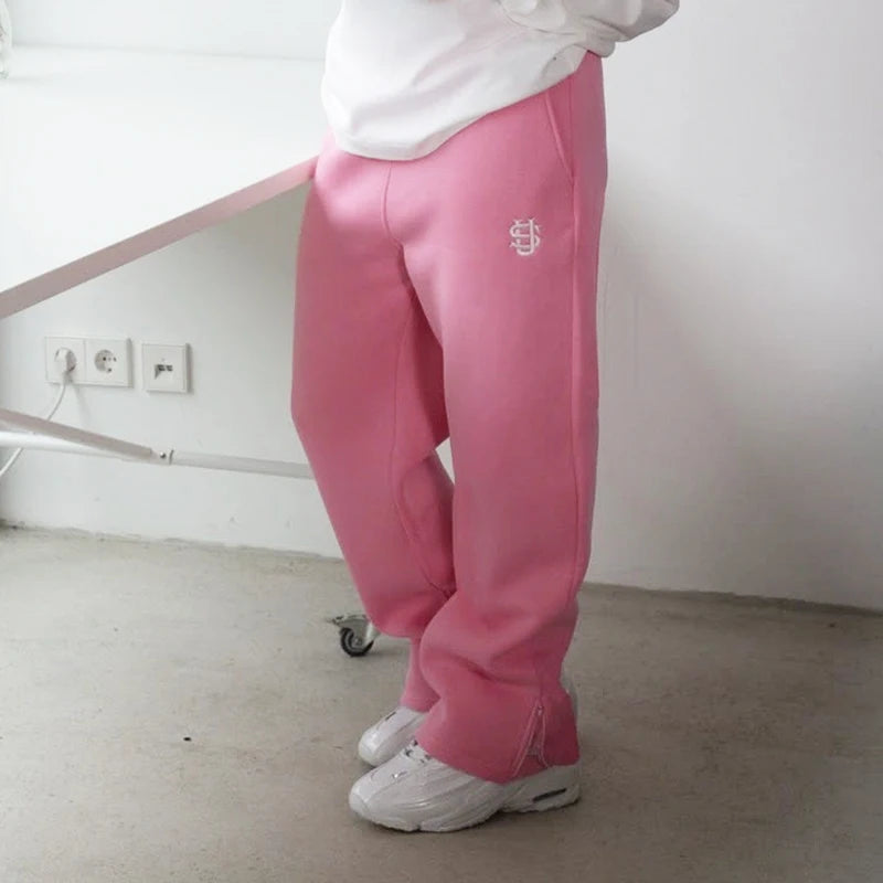 Suvene pants Y2K Style High Waist Trousers For Men