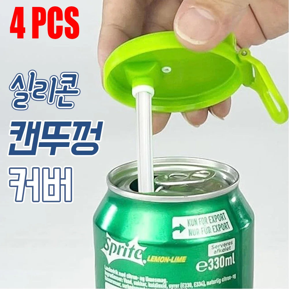 Soda Can Lids Cover With Traws