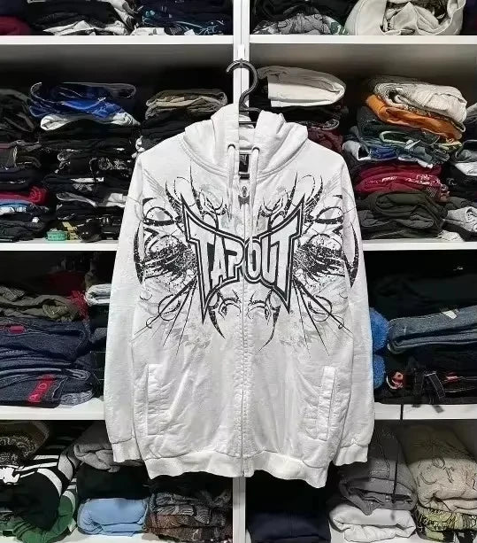 Nova Grunge Tribal Full Zip Hoodie For Women