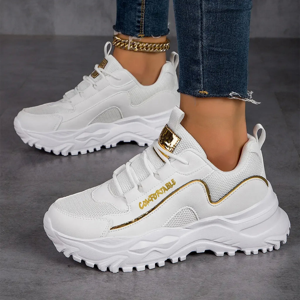 Nova Luxe Platform Sneakers For Women
