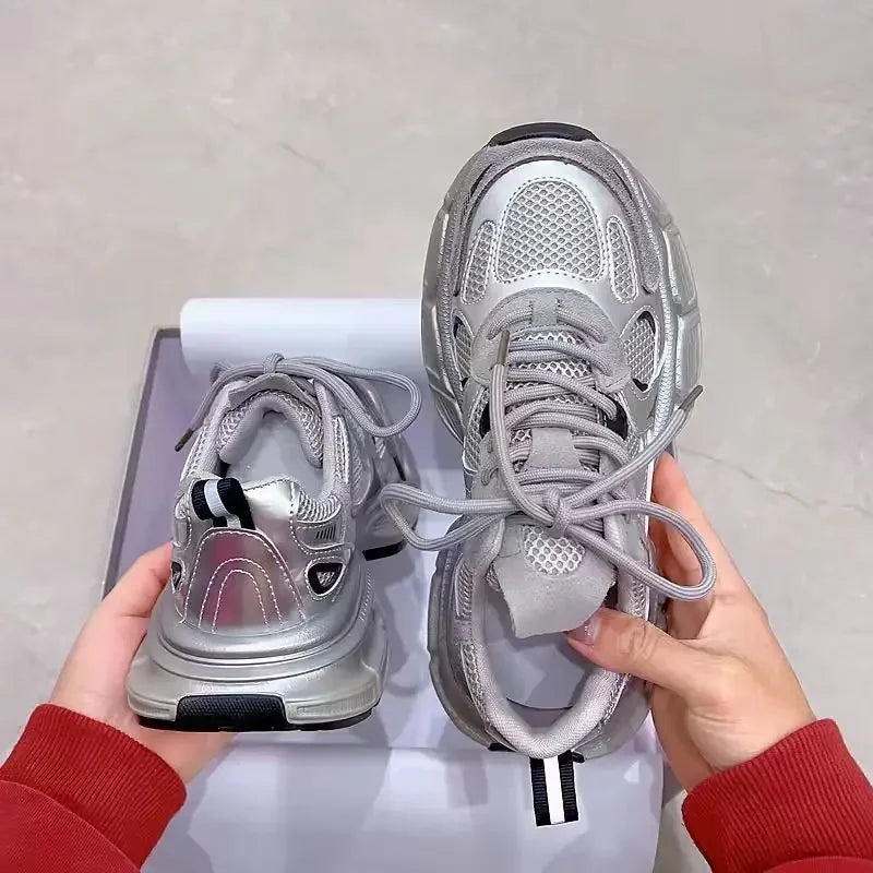 Nova Cyber Metallic Runners For Women