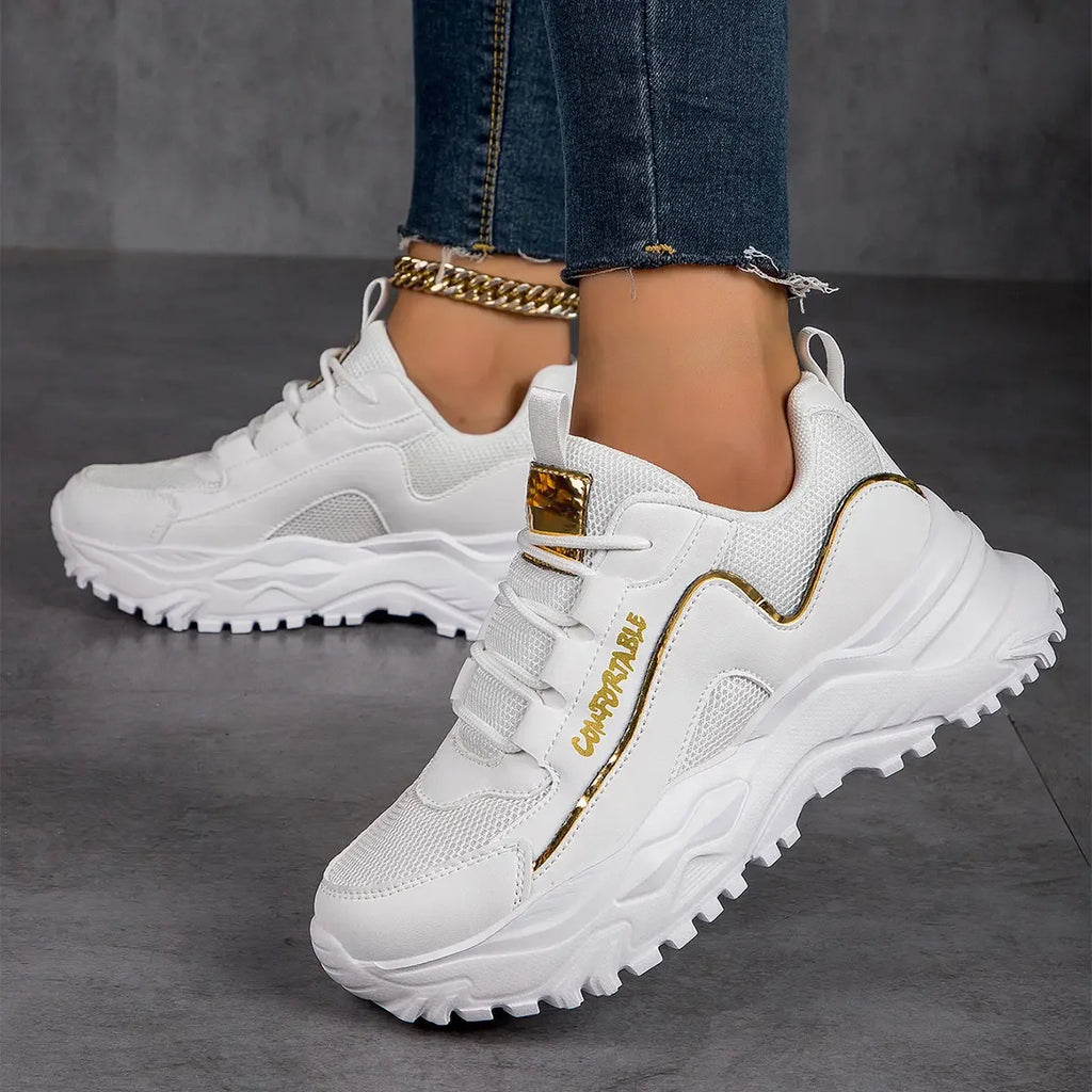 Nova Luxe Platform Sneakers For Women