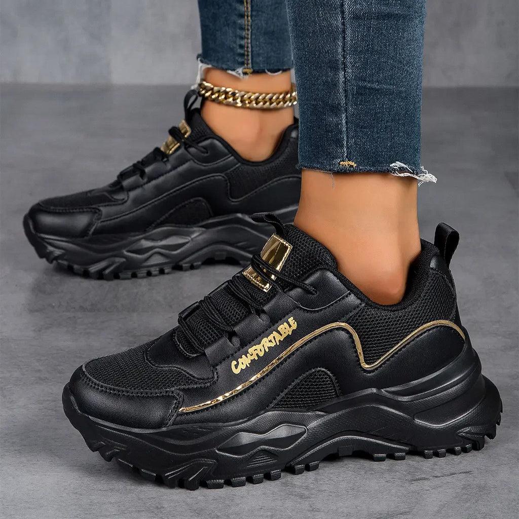 Nova Luxe Platform Sneakers For Women