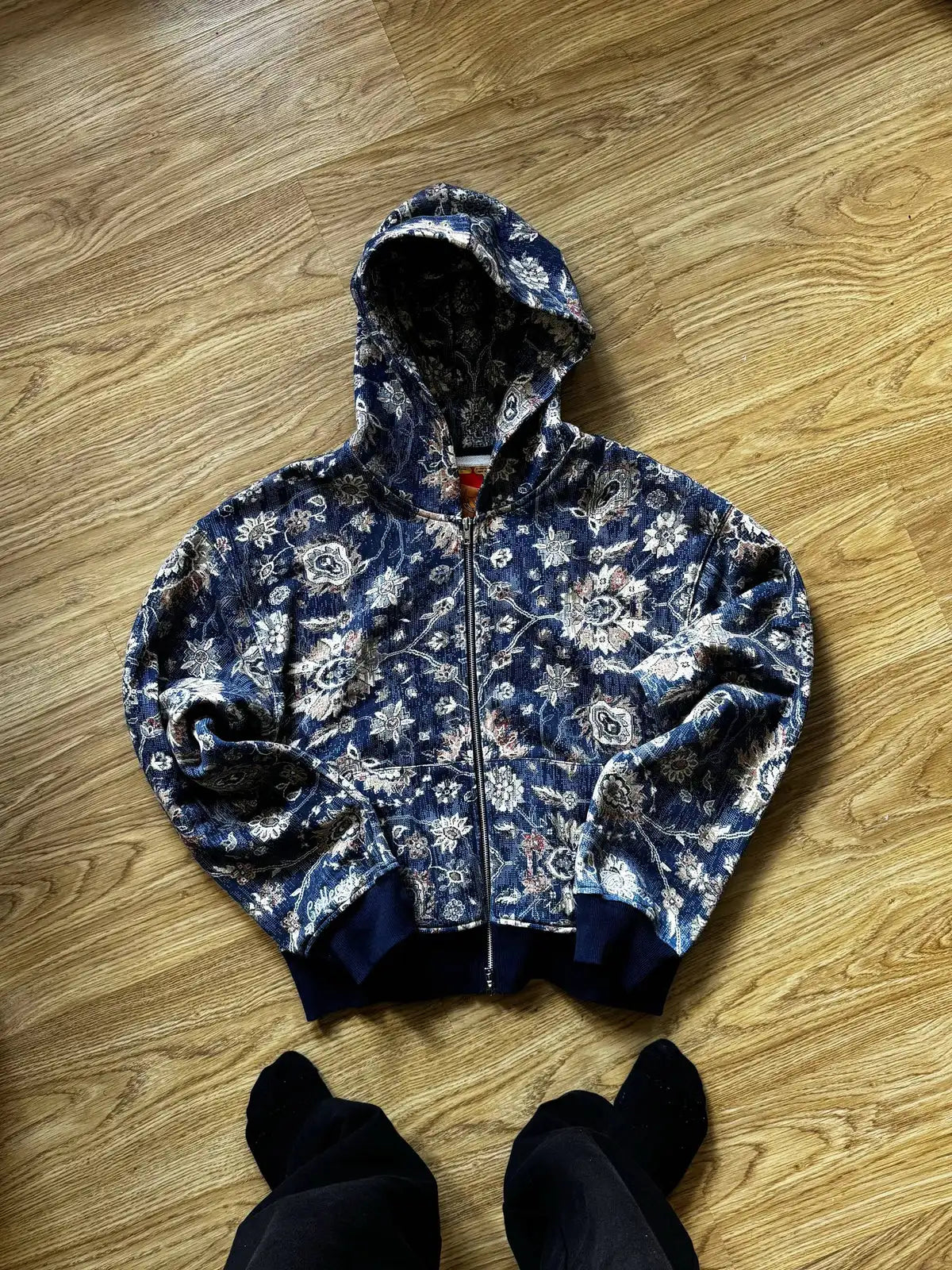 Nova Dark Gothic Rhinestone Hoodie For Women