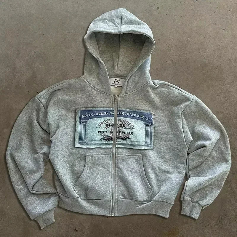 Nova Cyber Cyberpunk Graphic Hoodie For Women