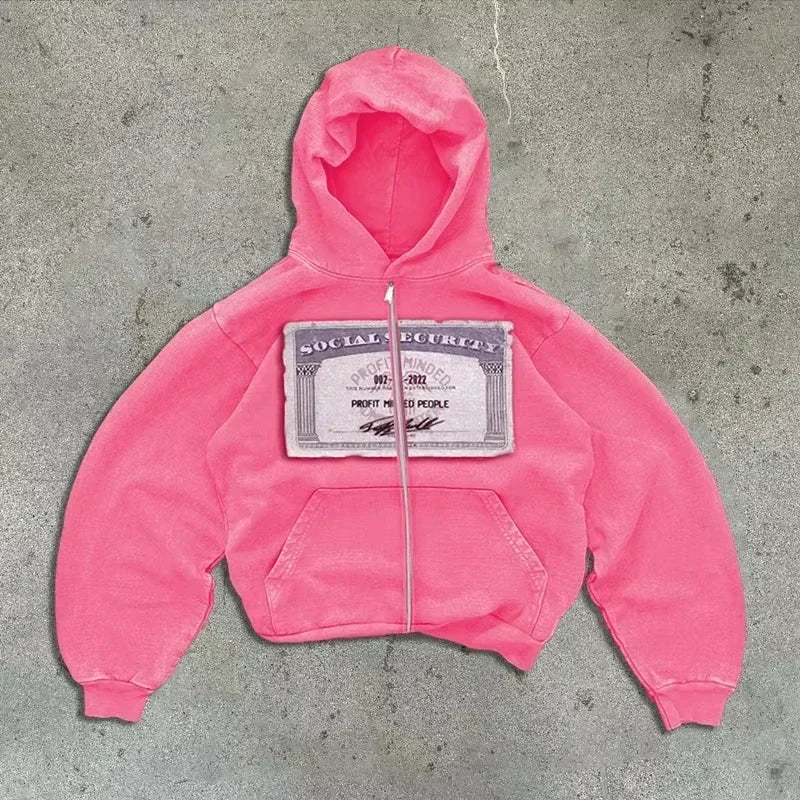 Nova Cyber Cyberpunk Graphic Hoodie For Women