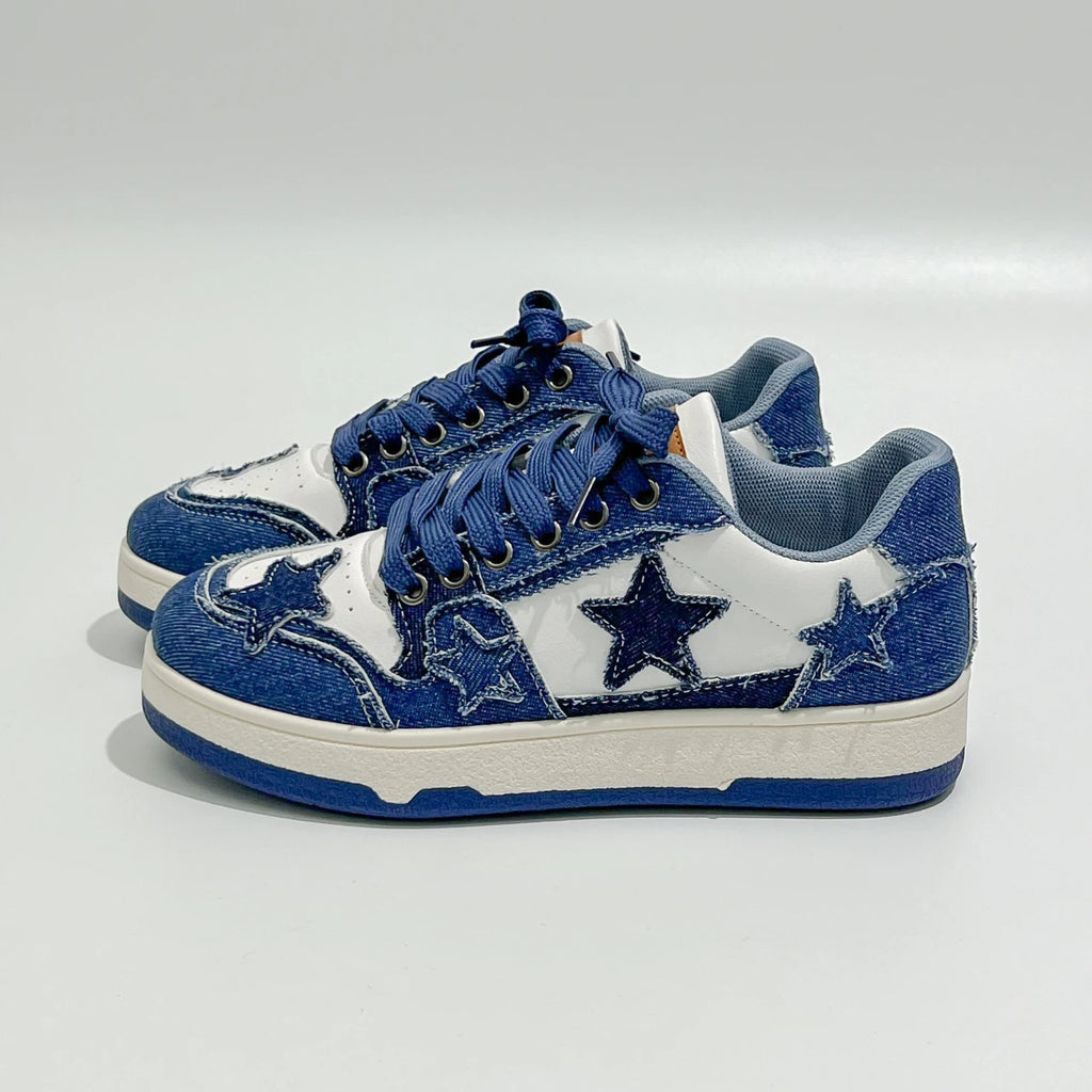 NovaStar™ Retro Denim Sneakers For Woman