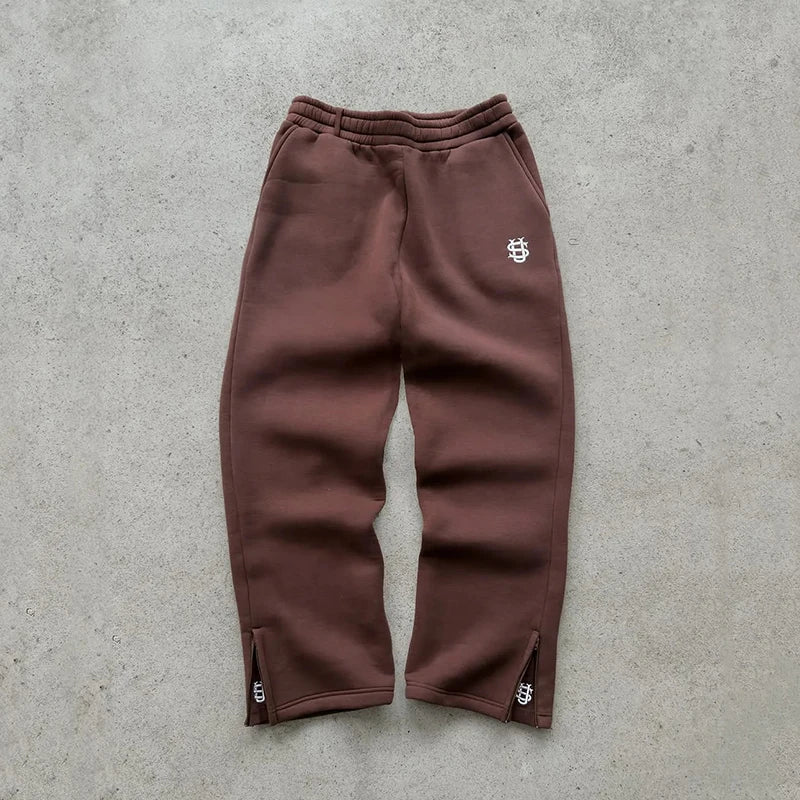 Suvene pants Y2K Style High Waist Trousers For Men