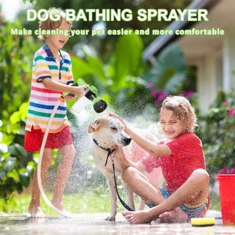 Dog Shower Sprayer 8 in 1 Pet