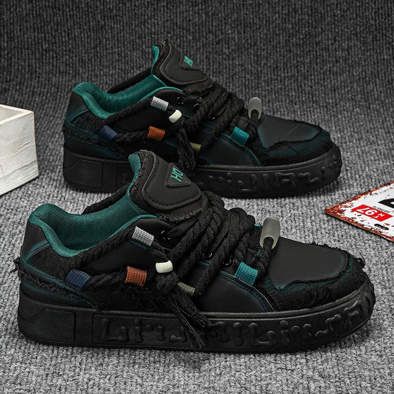 AeroStride™ Chunky Rope Lace Sneakers For Men