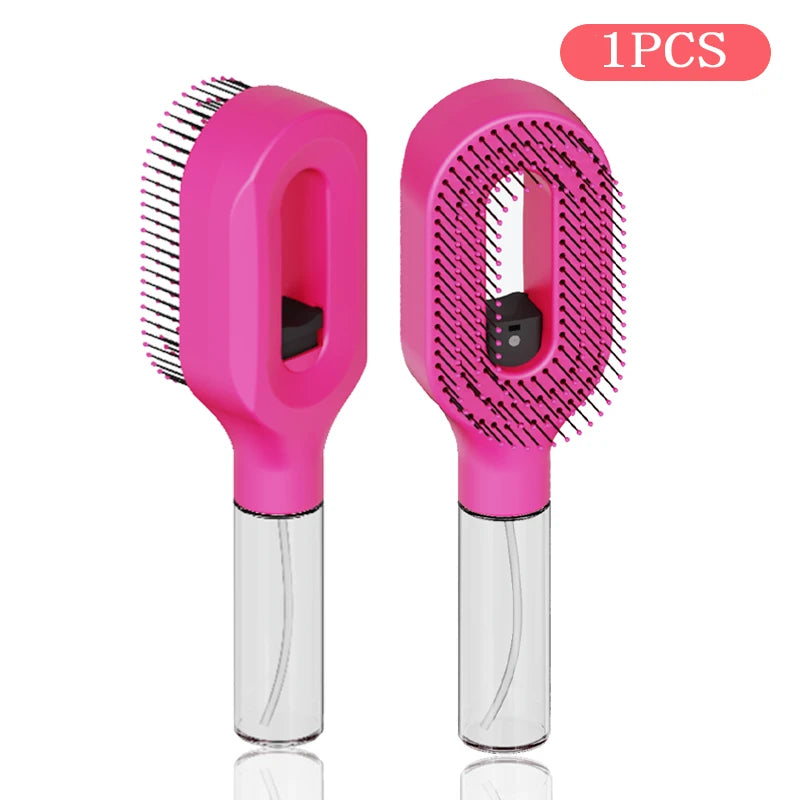 Hairbrush Sprayer Brush 2 in 1 Multi-functional Spray Bottle