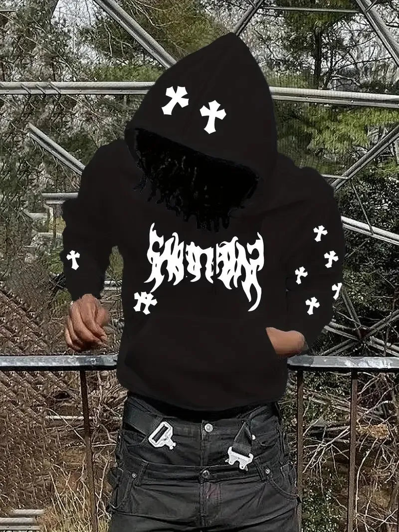 Nova Cyberpunk Hoodie For Men