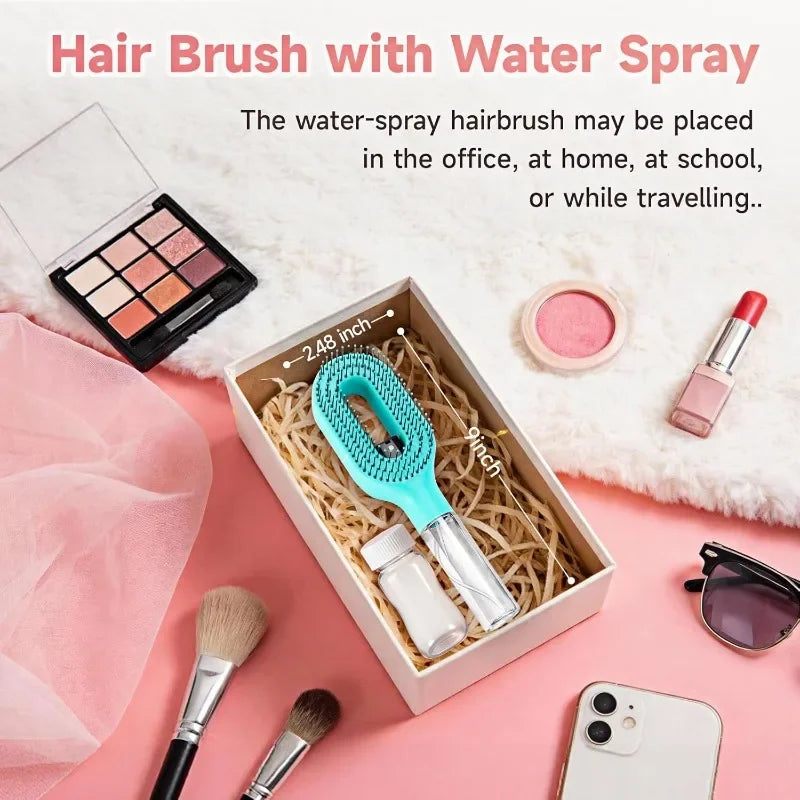 Hairbrush Sprayer Brush 2 in 1 Multi-functional Spray Bottle