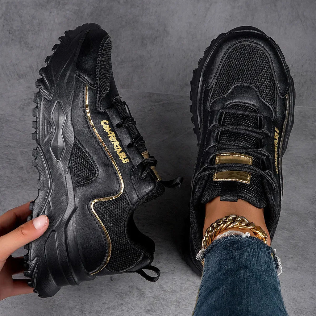 Nova Luxe Platform Sneakers For Women