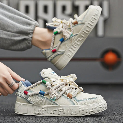 AeroStride™ Chunky Rope Lace Sneakers For Men