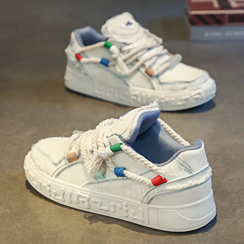 AeroStride™ Chunky Rope Lace Sneakers For Men