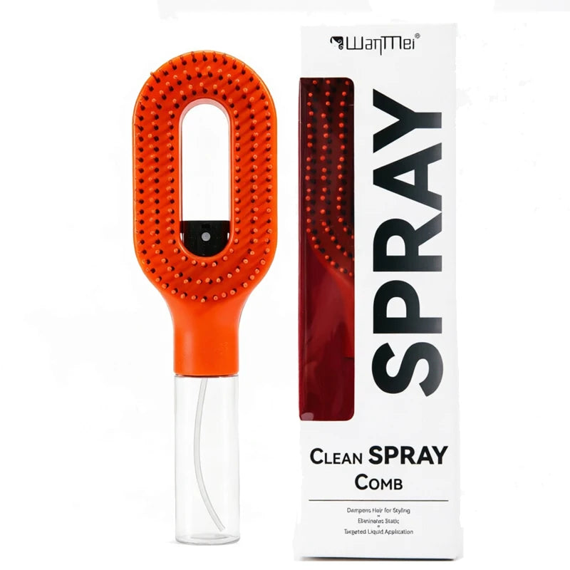 Hairbrush Sprayer Brush 2 in 1 Multi-functional Spray Bottle