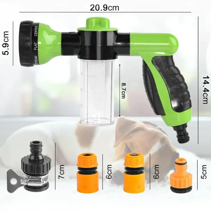 Dog Shower Sprayer 8 in 1 Pet